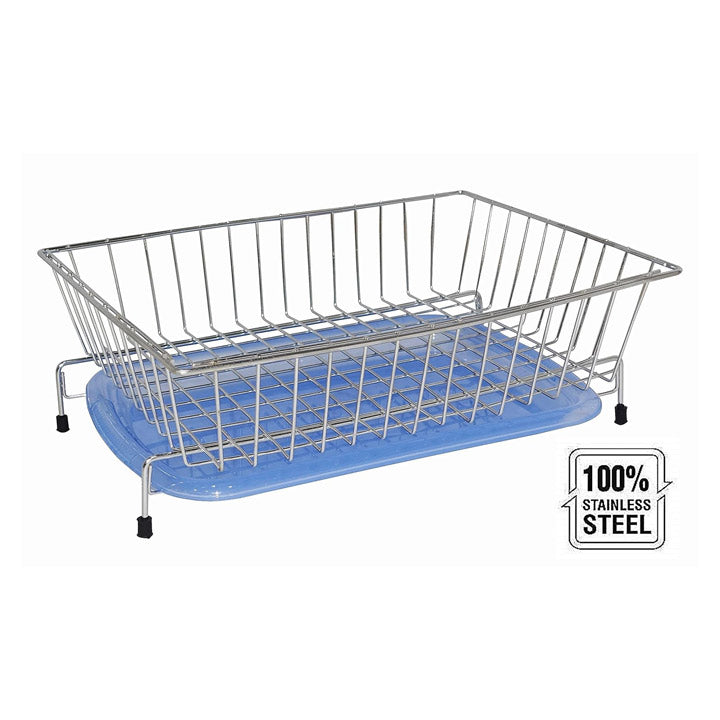 Basket with Drain Tray | Dish Drainer Basket for Utensils