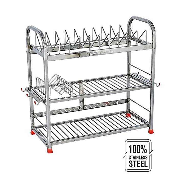 3-Tier Dish Rack | Kitchen Rack for Utensils